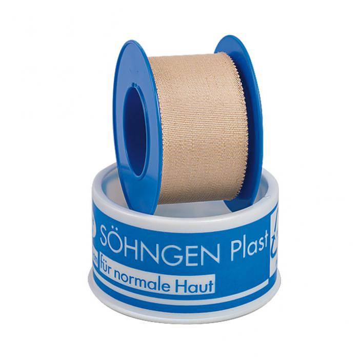 SÖHNGEN®-Plast - Heftpflaster - hautfarbend - 5 m x 2,50 cm