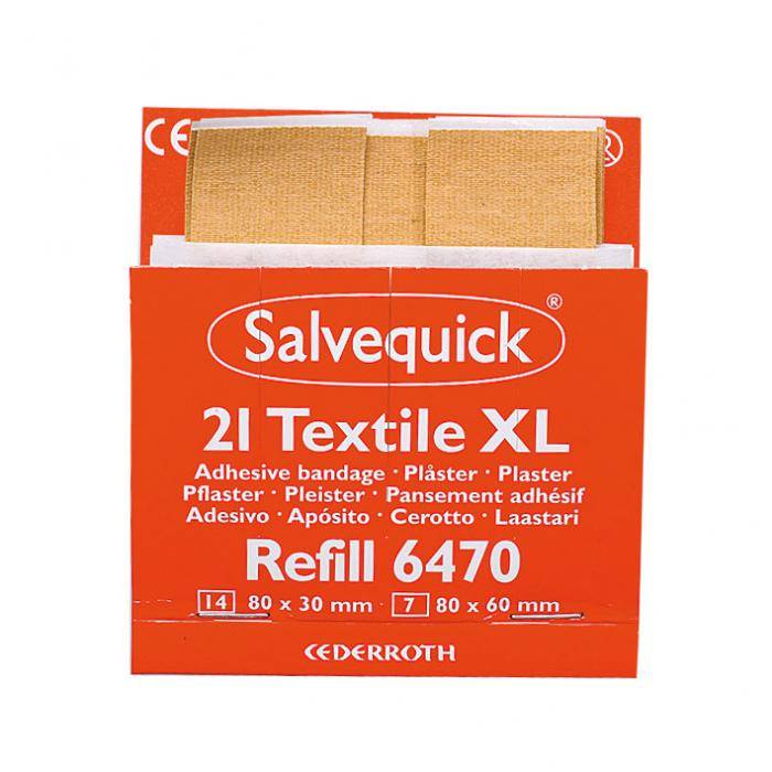 Salvequick-Pflasterabschnitte - Cederroth - elastisch