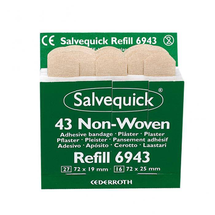 Salvequick-Pflasterstrips - Vlies - Cederroth