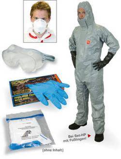 Infektions-Schutz-Set - M - Bio Schutzstufe 2+3 - "High" - mit Overall