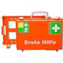 Erste-Hilfe-Koffer - 310 x 210 x 130 mm - weiß - ABS-Kunststoff - "Erste Hilfe SN-CD" - Norm - DIN 1789