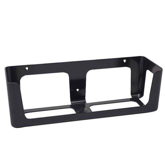 Wandhalterung KIEL Kunststoff schwarz - für Verbandkasten