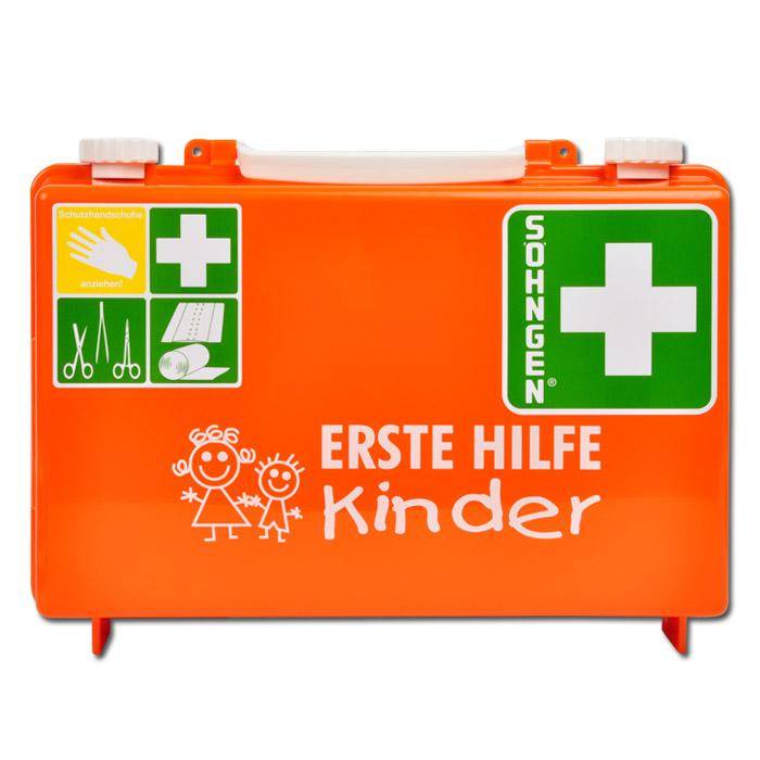 Verbandkoffer "QUICK-CD 'Kindergarten" - gefüllt - Kunststoff