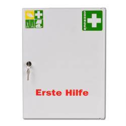 Verbandschrank "BERLIN" - Farbe weiß - 315 x 429 x 150 mm - Kunststoff - Haltbarkeitsdatum 20 Jahre
