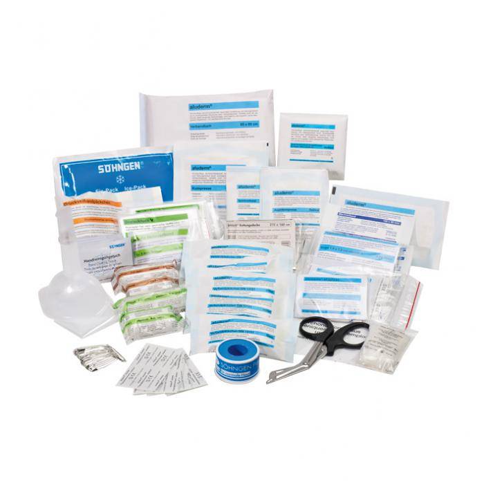 Füllung für Verbadskästen - Norm Plus DIN 13157