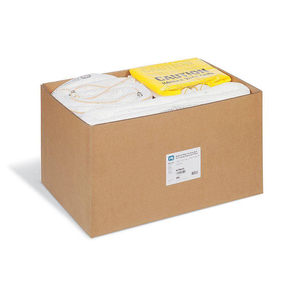 Pig Matte - Nachfüllpackung für Notfalltruhe KIT479 - Oil-Only - Absorptionsvermögen 280 l