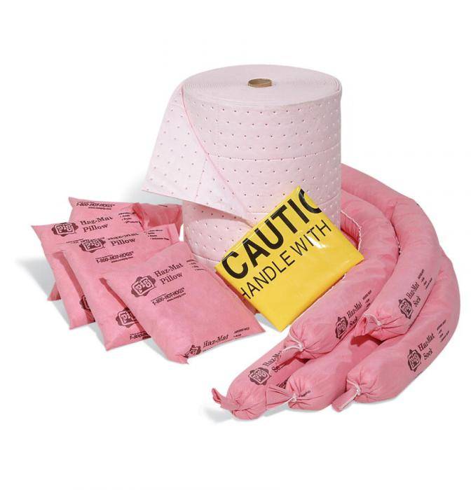 Absorptionsmaterial - Nachfüllpack für Spill Caddy KIT344-999 - für Chemikalien - Absorptionsvermögen 47,4 l