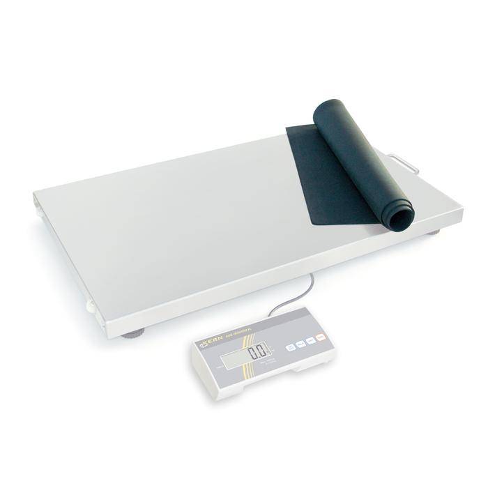 Gummimatte - Maße (B x T x H) 900 x 550 x 5 mm - schwarz