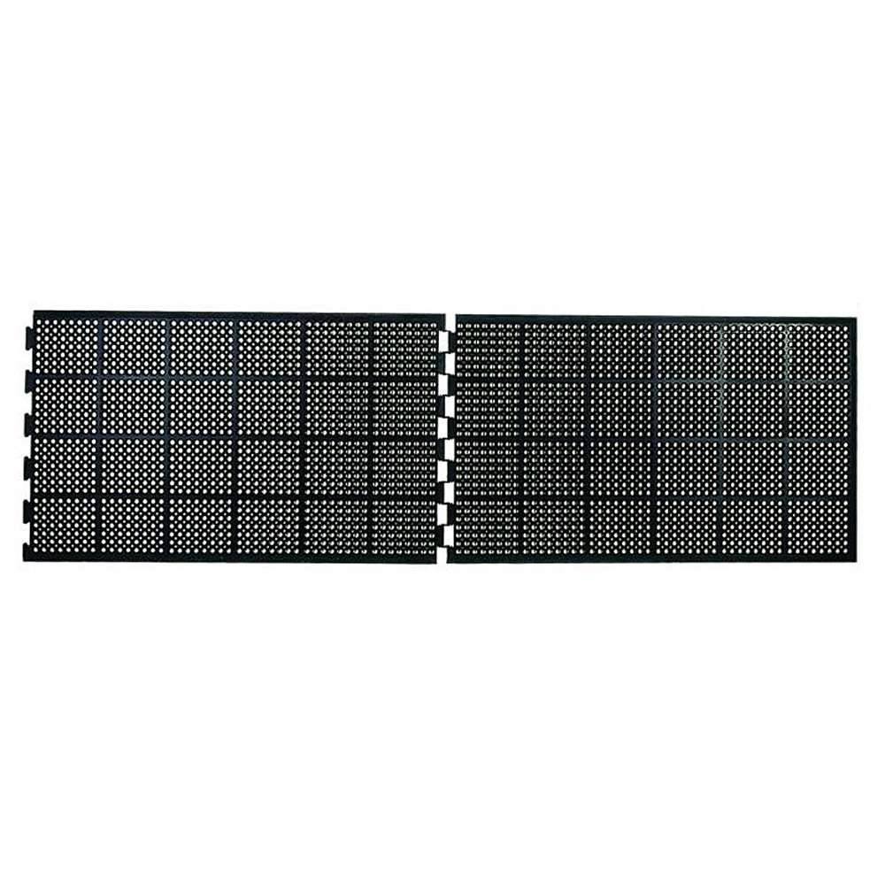 High-Duty Arbeitsplatzmatte SBR/Nitrilgummi - Anschluß Schmalseite - Größe 0,9 m x 1,5 m