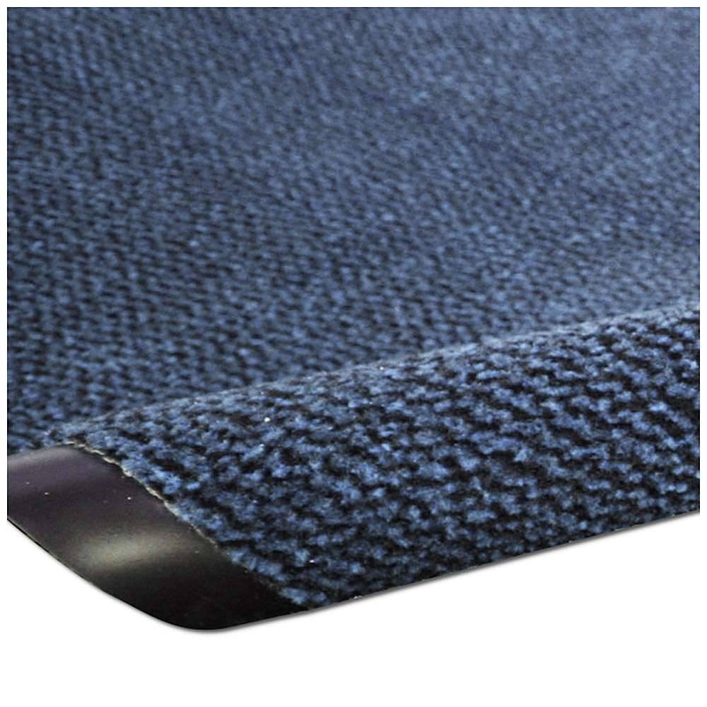 Schmutzfangmatte - Vyna-Plush - Schwarz/Blau - 0,9 m x 1,2 m