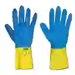 Arbeitshandschuh"Kenora" - Neoprene/Naturlatex - Farbe blau/gelb - Norm EN 388/Klasse 4121 - Größe 7 Arbeitshandschuh"Kenora" - Neoprene/Naturlatex - Farbe blau/gelb - Norm EN 388/Klasse 4121 - Größe 7