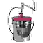 Hochdruckabschmiergerät - manuell - Bucket Greaser - Arbeitsdruck 400 bar - Förderleistung 1,6 ccm/Hub - Für 25 kg Fetteimer Innen-Ø 300 - 335 mm