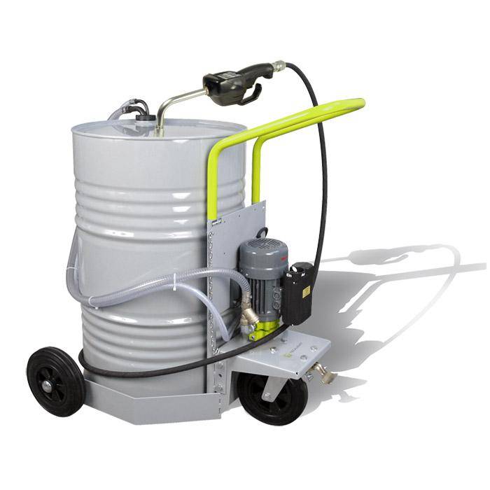 Ölabgabegerät "DrumMobil 200 EP" - mit Handdurchlaufzähler ZVE Preset