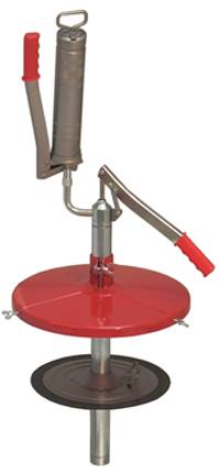 Fett - Füllgerät für Fettpressen - für 5 kg Fetteimer Innen-Ø 165 - 200 mm - Folgekolben