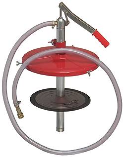 Fett - Füllgerät für Zentralschmieranlagen -- mit Schraubdeckel - für 15 kg Fetteimer Innen-Ø 255 - 282 mm