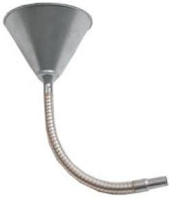 Trichter - mit Sieb - Stahl - Ø 150 mm - Schlach 300 mm