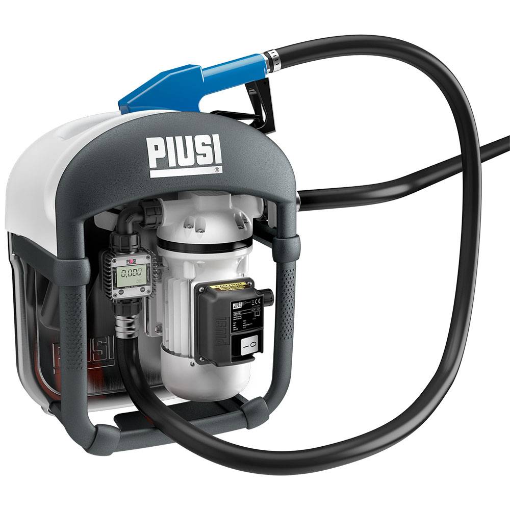 AdBlue® Betankungsset PRO - Umfüllpumpe - max. 35l/min - max. 1,5 bar - digitales Zählwerk - autom. Zapfpistole