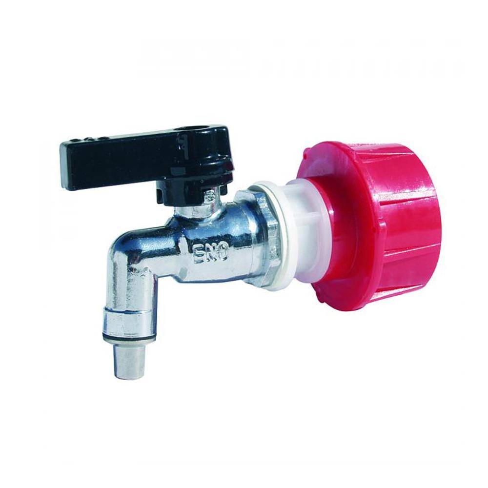 Graf® Auslaufhahn - Messing - für Kunststofffässer - Anschlussgewinde G 1/2"