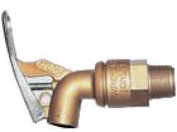 Zapfhahn - Zinkspritzguss - selbstschließend - Flammsperre - Anschlussgewinde G 3/4"