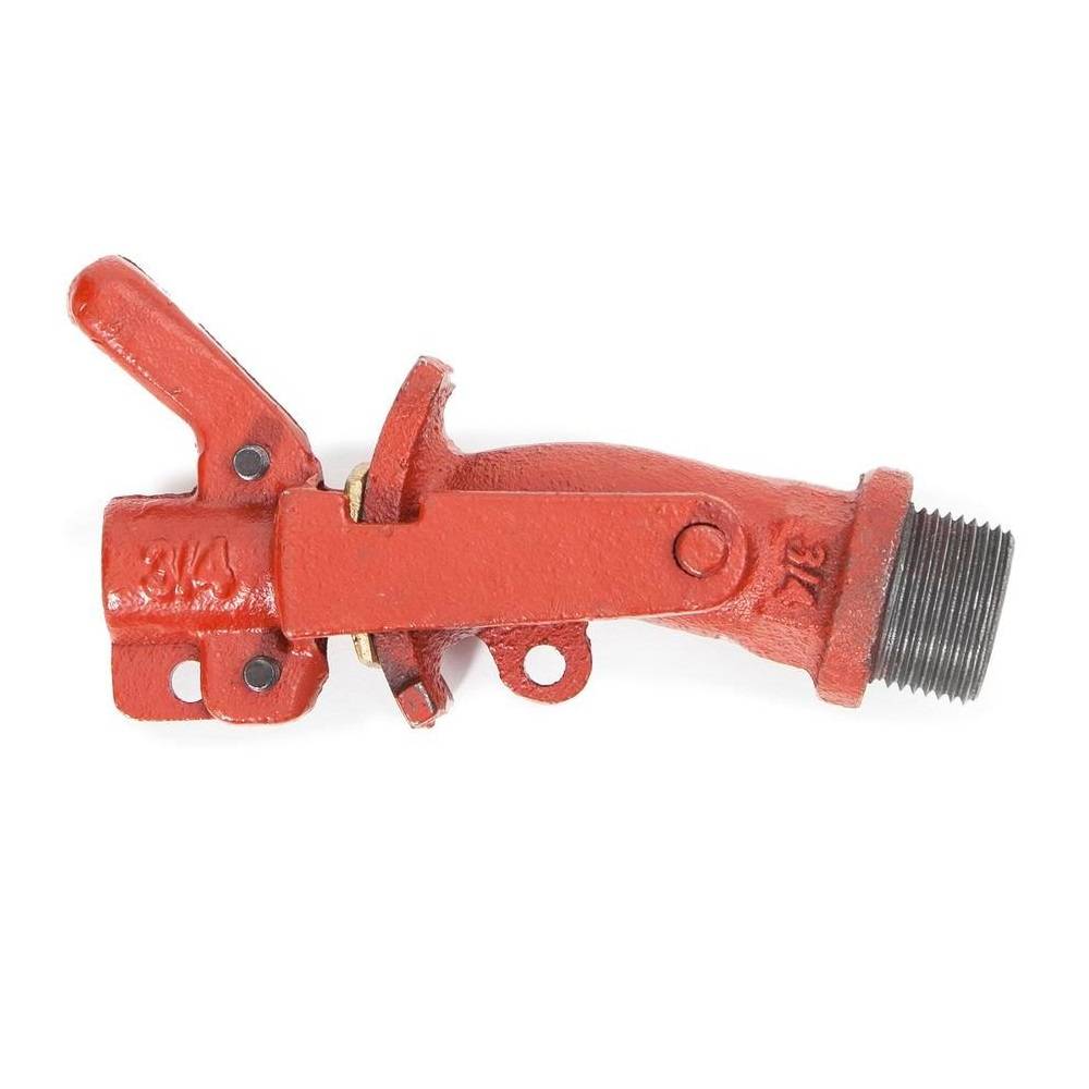 Fasshahn - Grauguss - Messingverschlussplatte - Anschlussgewinde G 3/4"