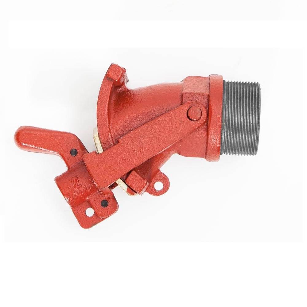 Fasshahn - Grauguss - Messingverschlussplatte - Anschlussgewinde G 2"