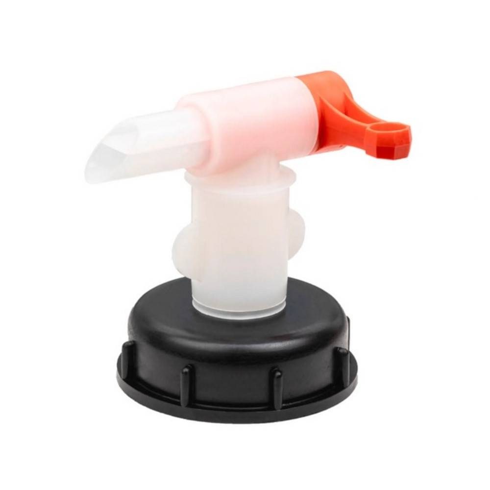 Auslaufhahn "Typ H" - Polyethylen - für 30 bis 60 l Kanister - Gewinde-Ø 72 mm
