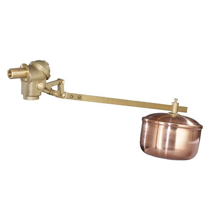 Schwimmerventil ohne Schwimmer - Baureihe RSV G - Messing - AG G 1/2" - Länge 510 mm - PN 12