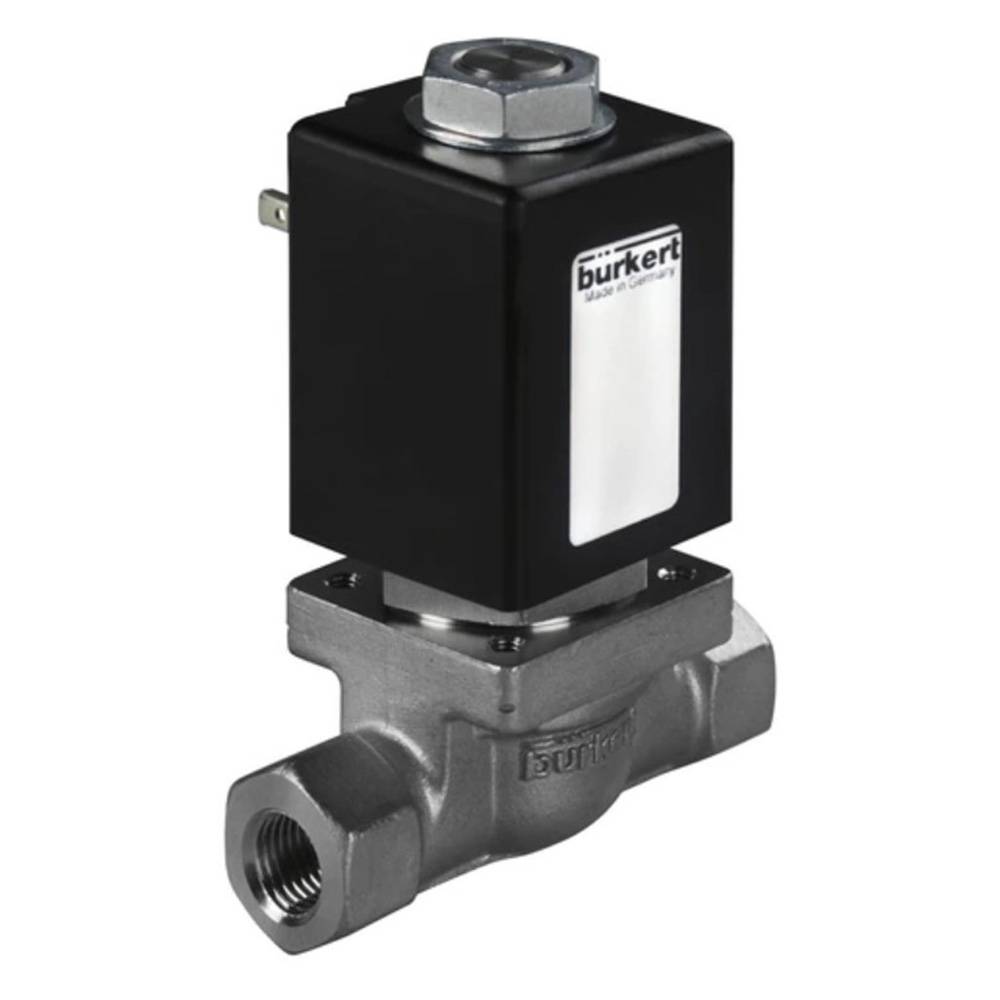 2/2-Wege - Magnetventil - Typ 0255 - direktwirkend - Messing/Edelstahl - IG G 1/4" - stromlos geschlossen (N.C.) - PN 0 bis 16 - 230 V