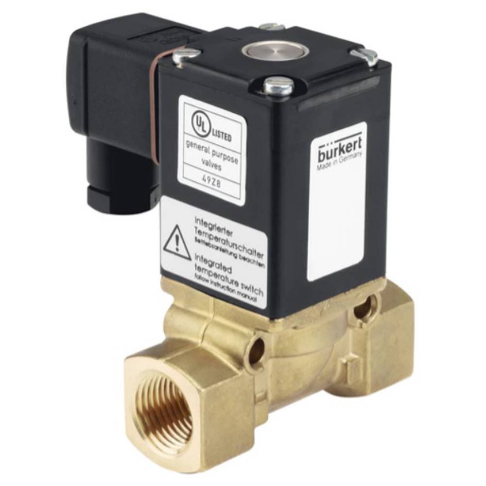 2/2-Wege - Magnetventil - Typ 0290 - Messing - Mehrmedien - IG G 1 1/4" - stomlos geschlossen (N.C.) - PN 0 bis 12