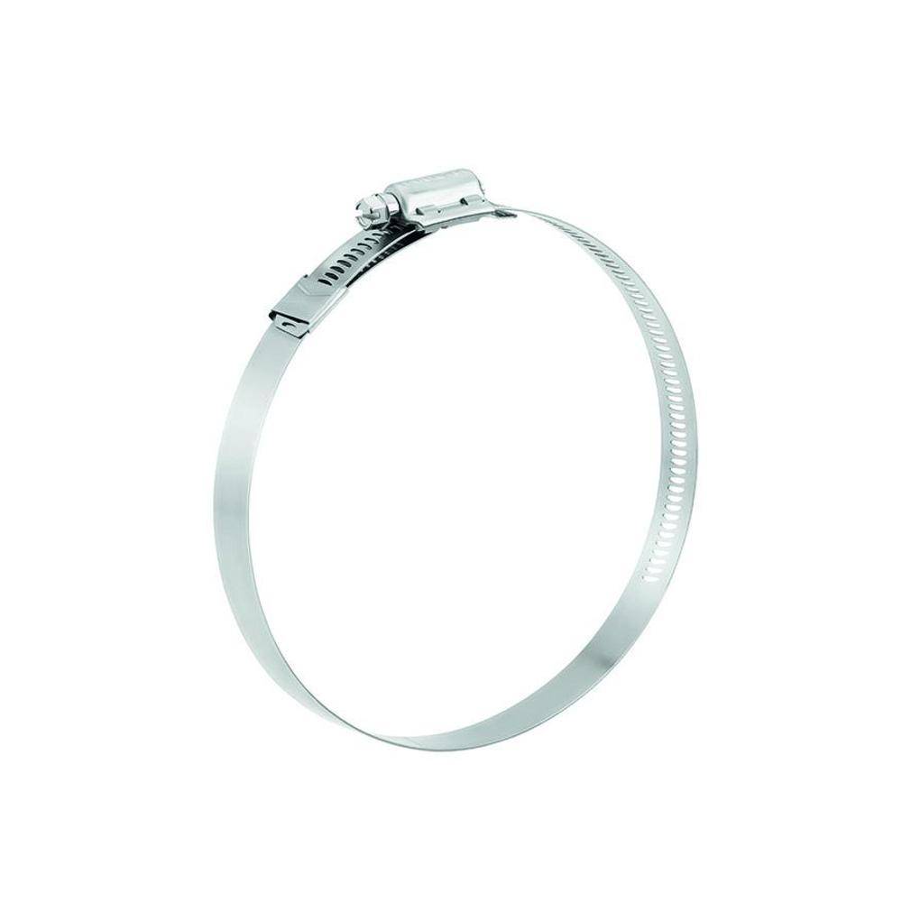 Schilderbefestigungsschelle für Außeneinsatz - Edelstahl W4 - Spannbereich-Ø 156 bis 232 mm - Breite 16 mm - Preis per Stück
