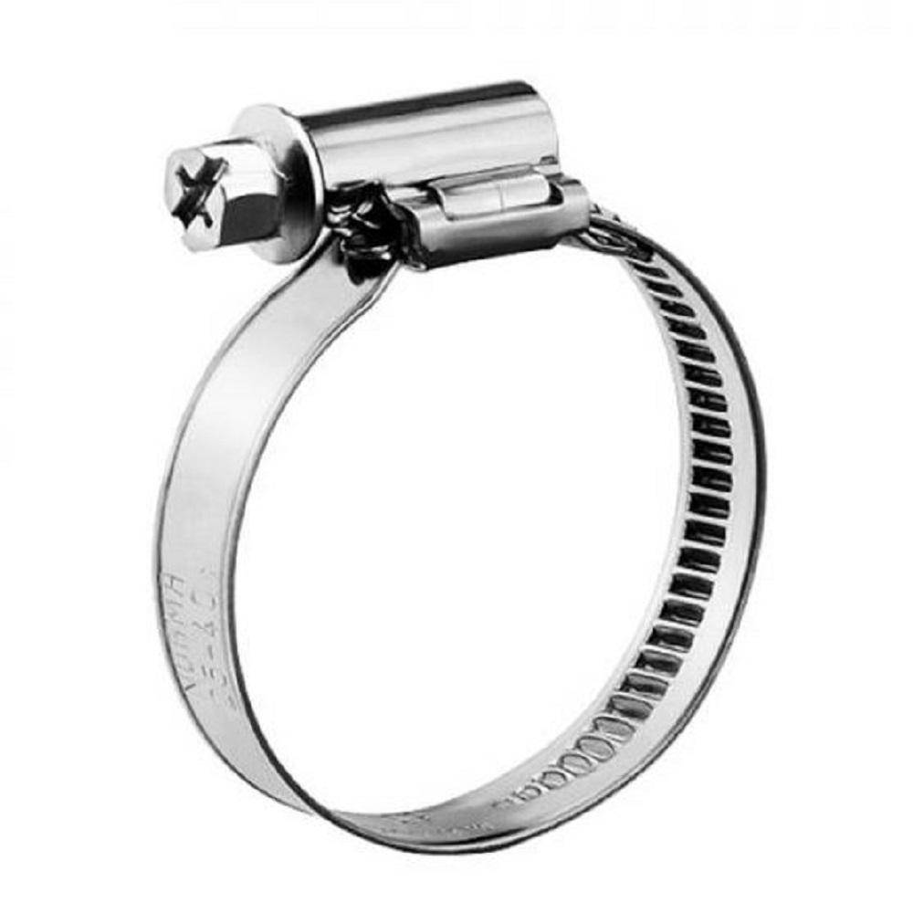 Schneckengewindeschelle NORMACLAMP® TORRO - Bandbreite 9 mm - Stahl/Edelstahl W2 - Spannbereich-Ø 180 - 200 mm - Preis per Stück