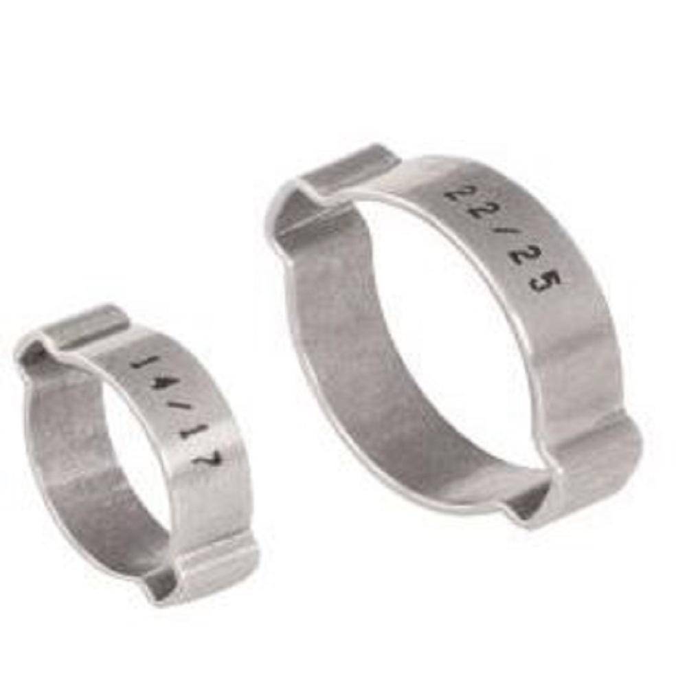 NORMACLAMP - 2-Ohr-Klemme - Spannbereich-Ø 43 - 46 mm - Bandbreite - 10 mm - Stahl verzinkt - Preis per Stück
