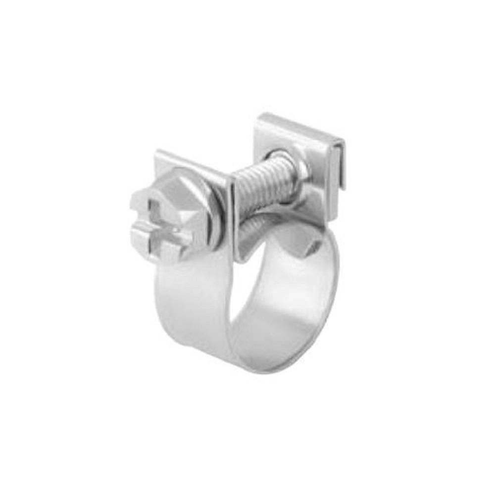 Spannbackenschelle ABA Mini - Bandbreite 9 mm - Stahl verzinkt - Spannbereich Ø 14 mm