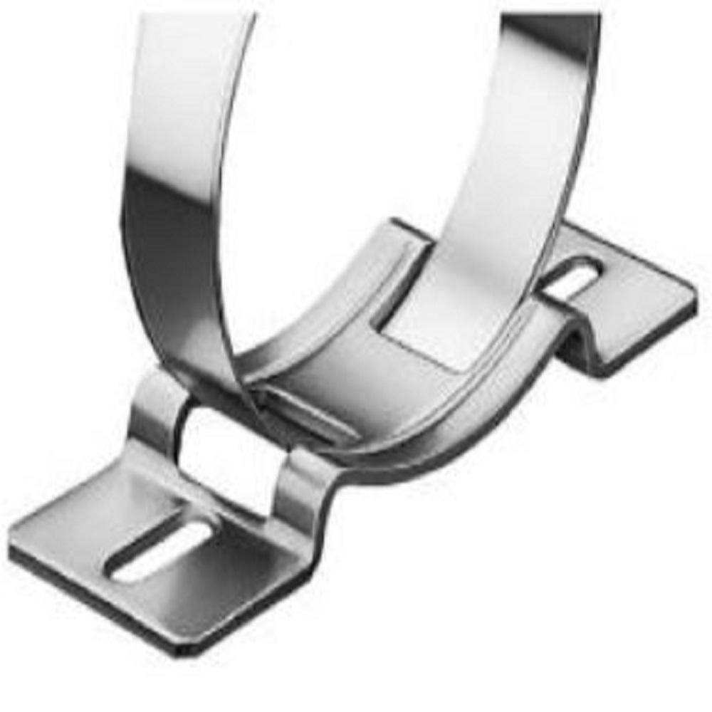 Halterungskonsole NORMAFIX® K1 - für Bandbreite 20 mm - stahl verzinkt W1 - Spannbereich-Ø 81 - 100 mm - Preis per Stück