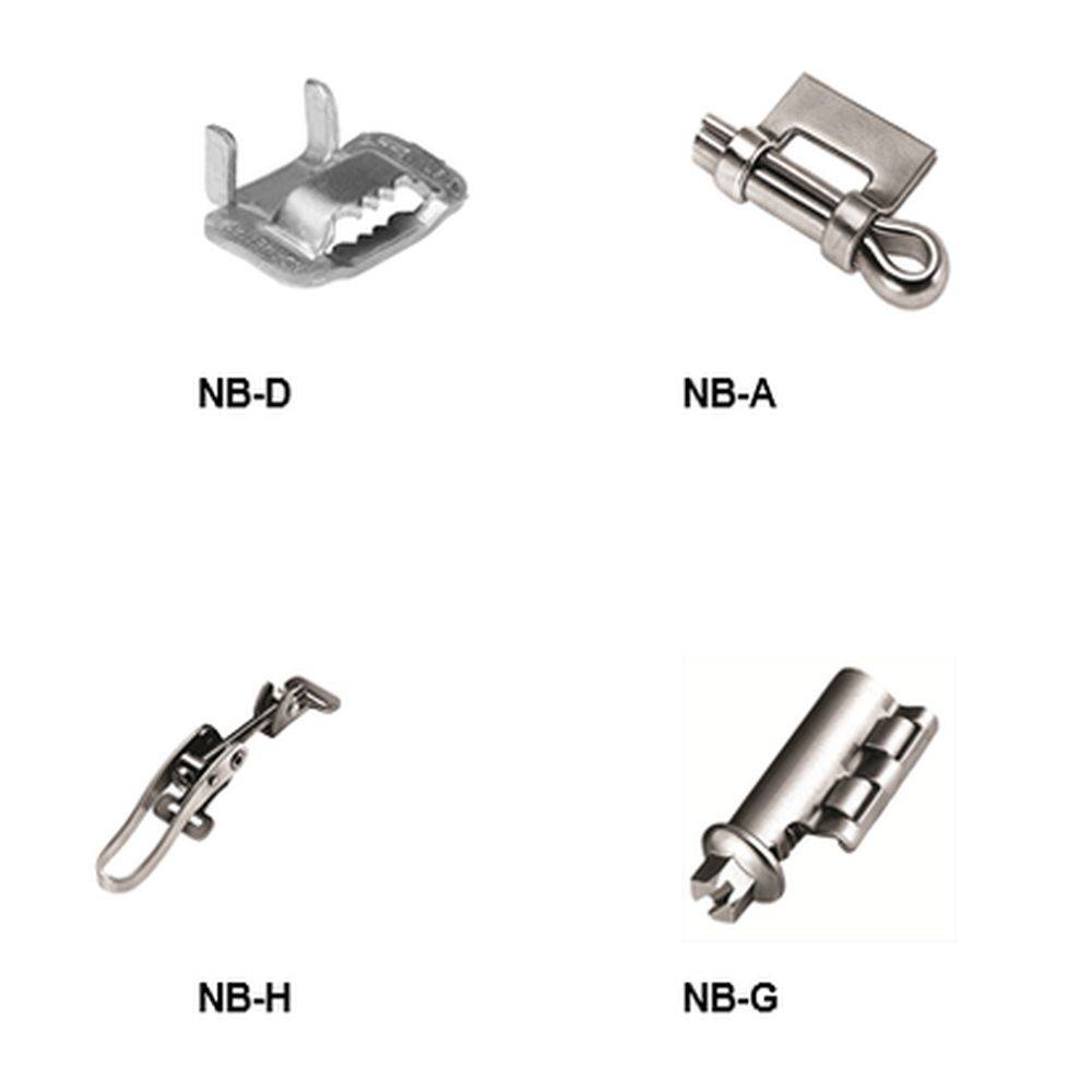 Verschluss für Endlosband-System NORMETTA - Bandbreite 13 mm - W4 - NB-D - Preis per Stück