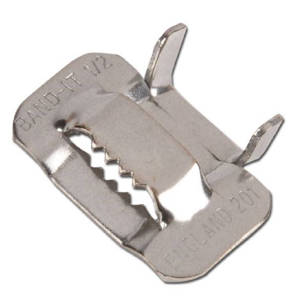 Band-It Schlaufe - für Band Typ 201 - Edelstahl 1.4372 - Breite 6,4 mm - VE 100 Stück - Preis per VE