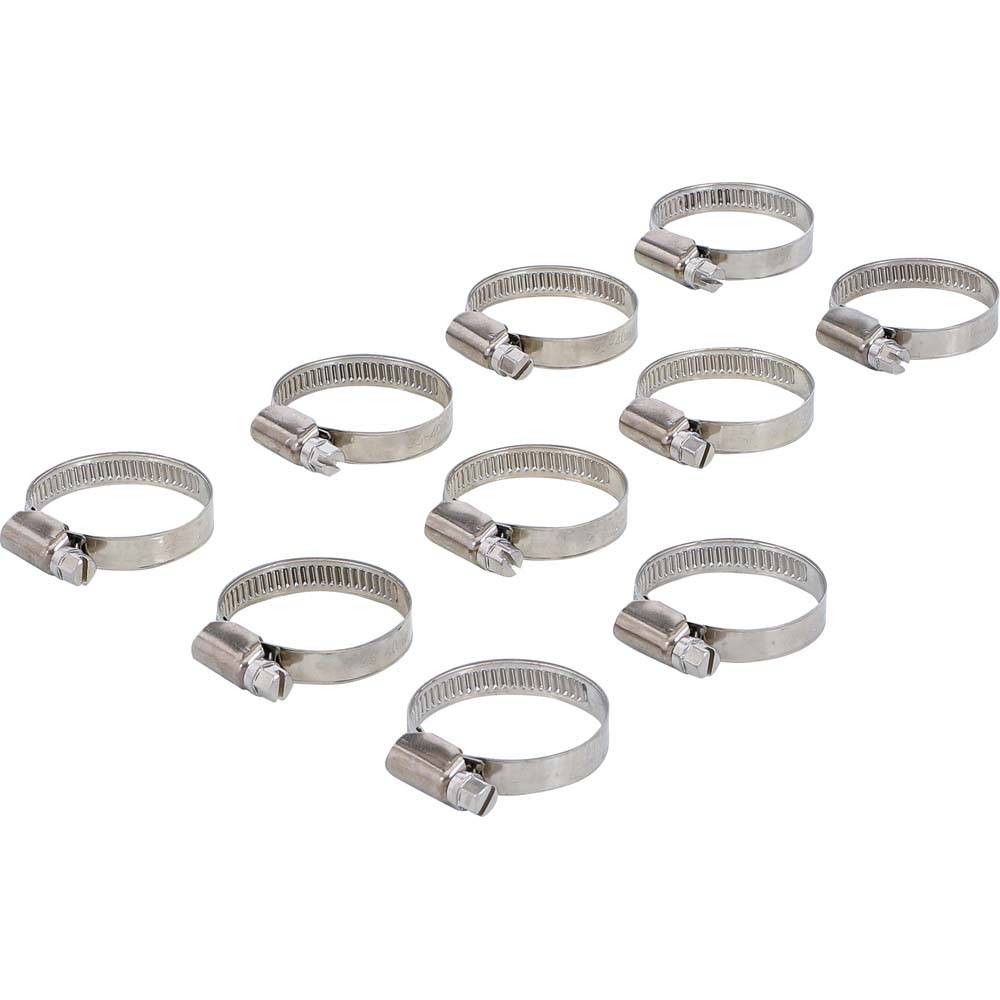 Schlauchklemme - INOX - für Schlauch Ø 25 x 40 mm - Schellenbreite 9 mm - VE 10 Stück - Preis per VE