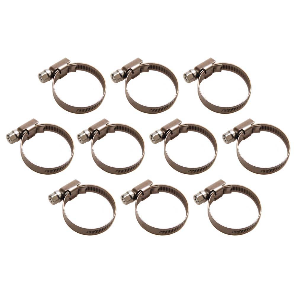 Schlauchklemme - INOX - für Schlauch Ø 30 x 45 mm - Schellenbreite 9 mm - VE 10 Stück - Preis per VE