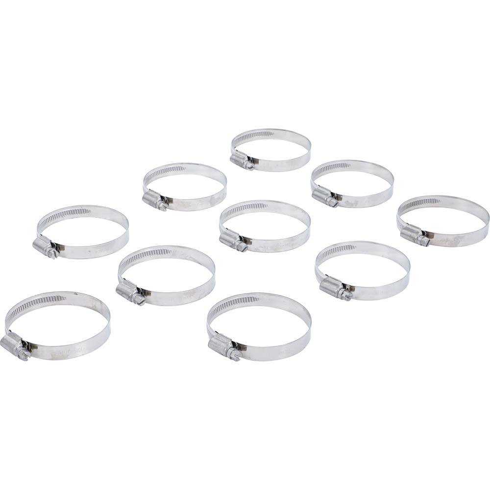Schlauchklemme - INOX - für Schlauch Ø 50 x 70 mm - Schellenbreite 12 mm - VE 10 Stück - Preis per VE