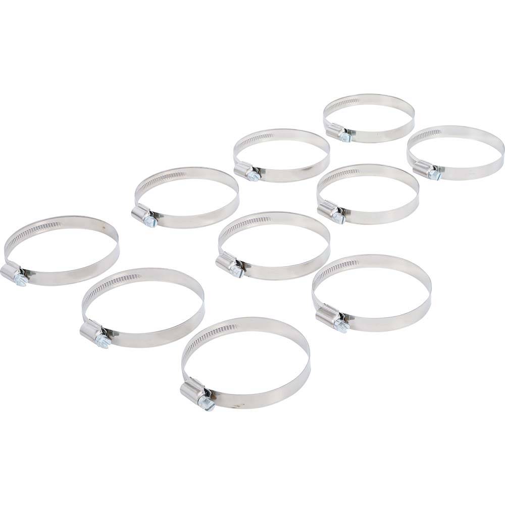 Schlauchklemme - INOX - für Schlauch Ø 60 x 80 mm - Schellenbreite 12 mm - VE 10 Stück - Preis per VE