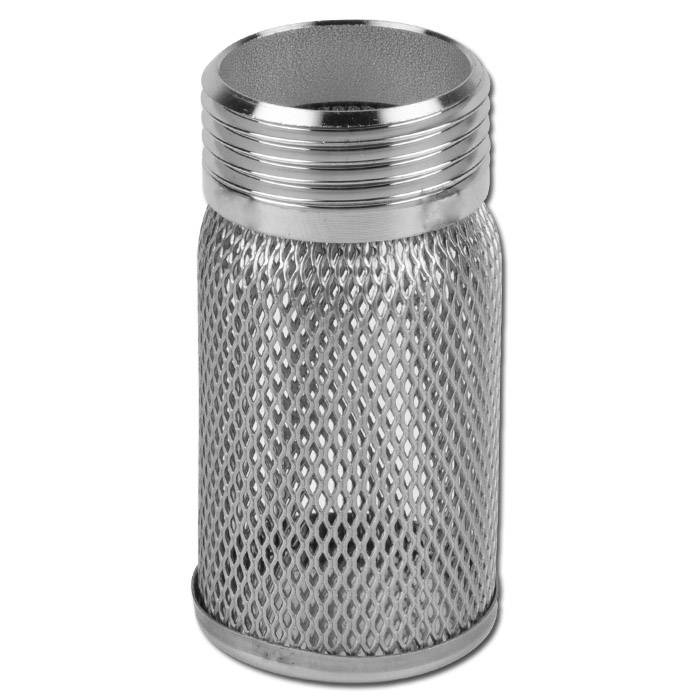 Ansaugsieb Binda Filtro - Edelstahl 1.4301 - Anschussgewinde G 2"