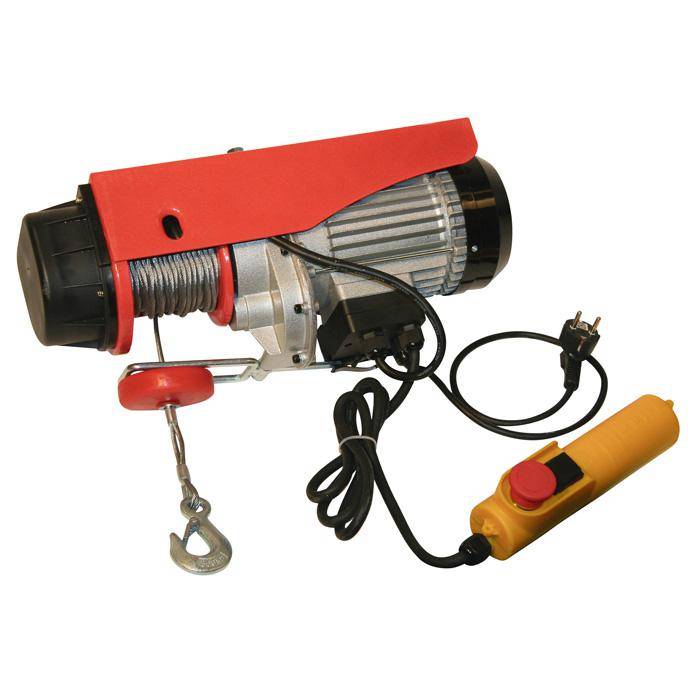 Seilwinde elektrisch - Spannung 230 V - Watt 1200 W