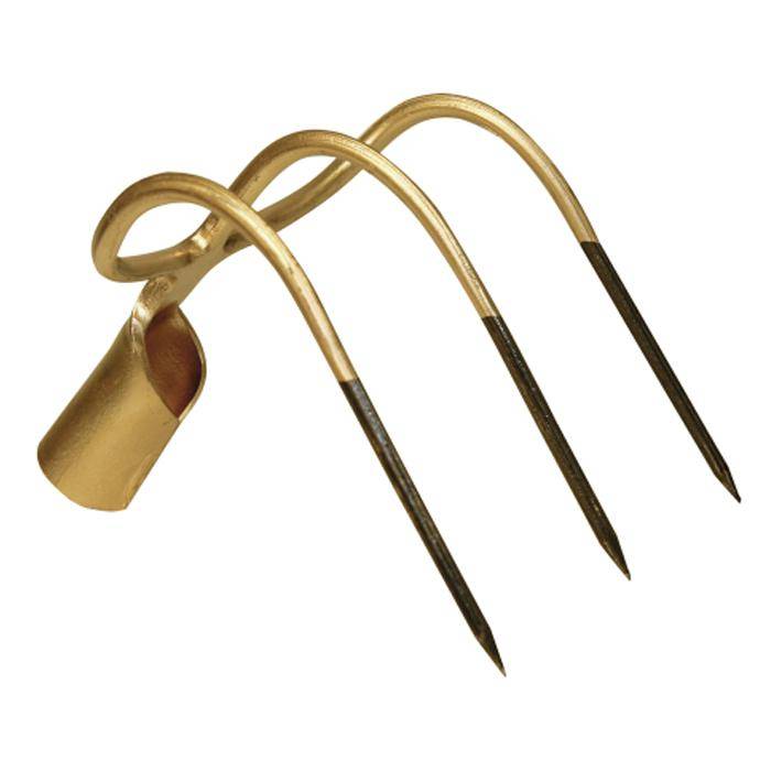 Dunghaken - Breite 17 cm - Länge 21 cm - ohne Stiel - 3 Zinken