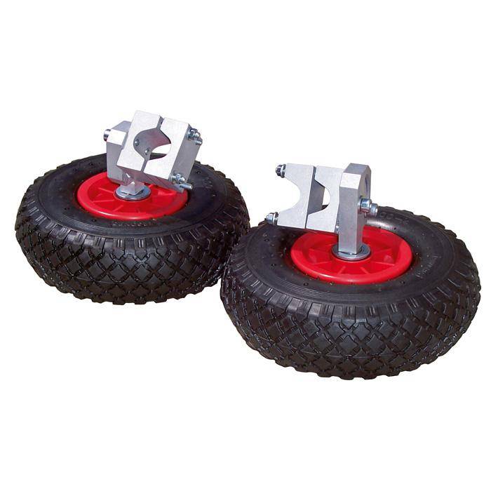 Stützräder für Schubkarren - Vollgummireifen - VE 2 Stück - Preis per VE