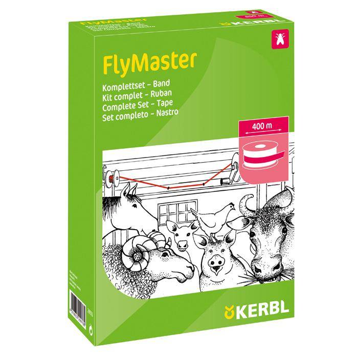 Stallfliegenfänger FlyMaster Band - Komplettset