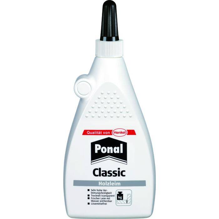 Ponal Holzleim - Inhalt 550 g - Verbrauch 150 g/m² - Pressdruck mindestens 15 N/cm² - Preis per Stück