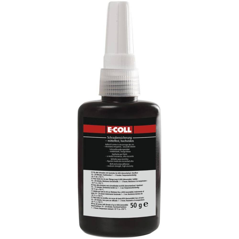 Schraubensicherung - mittelfest-hochviskos - 50 ml