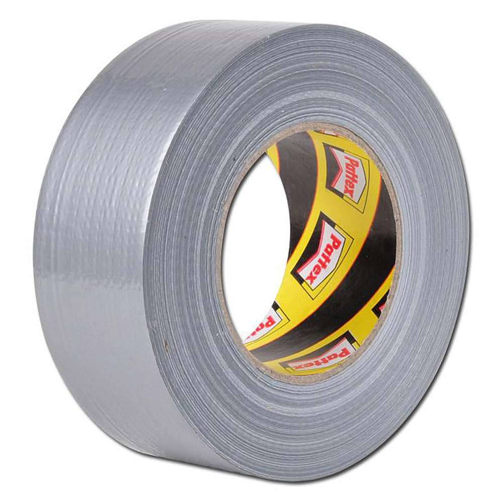 Gewebe Klebeband - Pattex Power Tape - wasserfest - 50 m x 50 mm - silber - Preis per Stück
