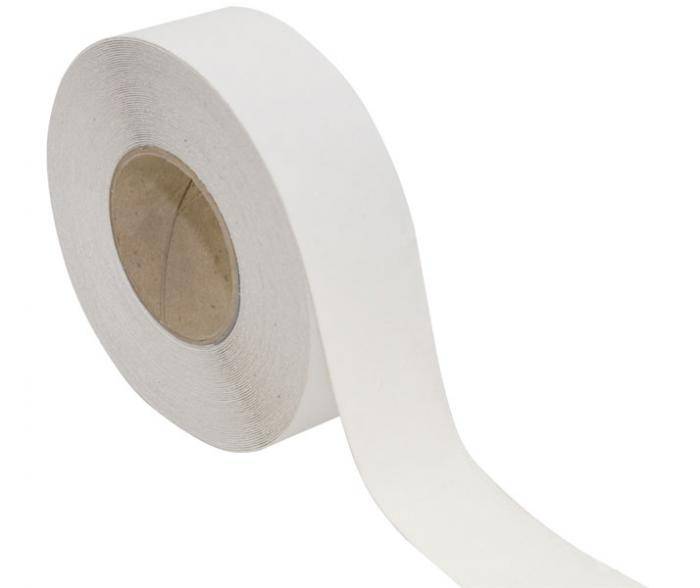 Antirutschband - selbstklebend - Breite 50 mm - Rollenlänge à 18,3m - weiß