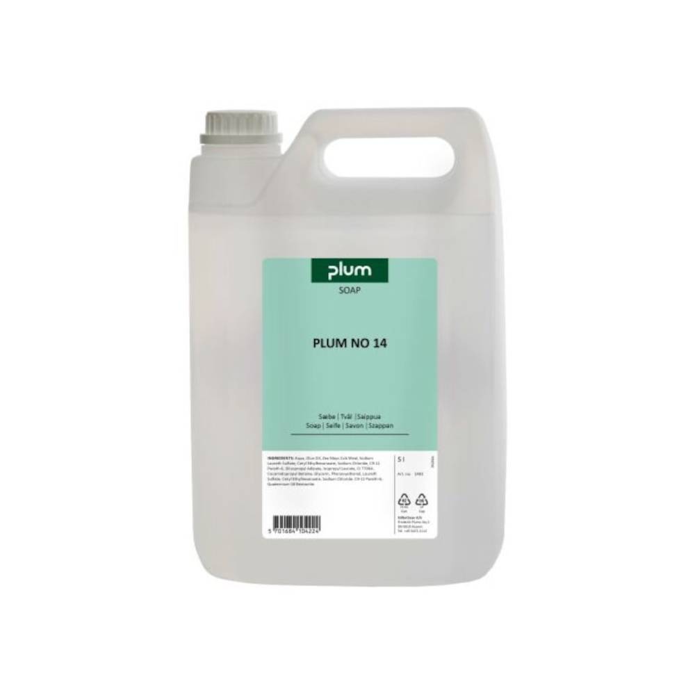 Hautreiniger "Plum No. 14 von B-SAFETY" - für Toiletten, Büros, Industriebereichen - 5 L